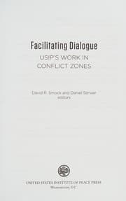 Tapa de Facilitating dialogue