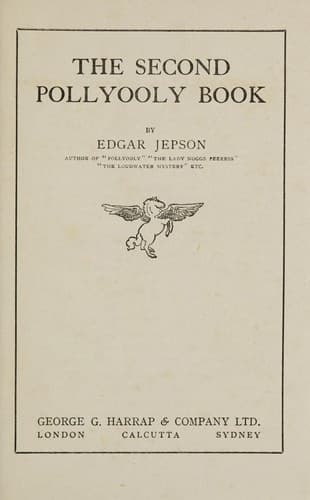 Tapa de The second pollyooly book