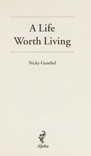 Tapa de Life Worth Living