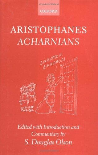 Tapa de Aristophanes Acharnians