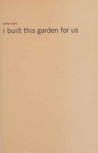 Tapa de I built this garden for us