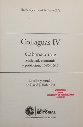 Tapa de Collaguas