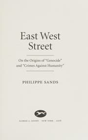 Tapa de East west street
