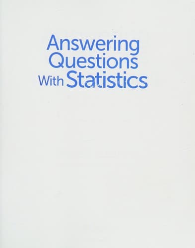 Tapa de Answering questions with statistics