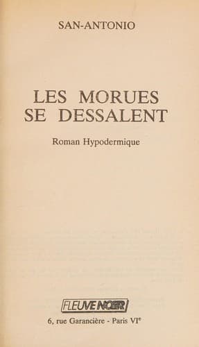 Tapa de Les morues se dessalent