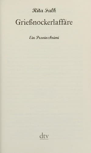 Tapa de Griessnockerlaffäre