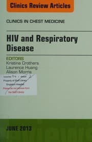Tapa de HIV and Respiratory Disease, an Issue of Clinics in Chest Medicine