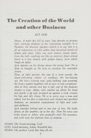 Tapa de The creation of the world and other business
