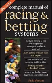 Tapa de The New Complete Manual of Racing and Betting Systems