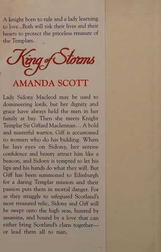 Tapa de King of storms
