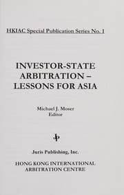 Tapa de Investor-state arbitration