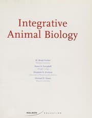 Tapa de Integrative Animal Biology