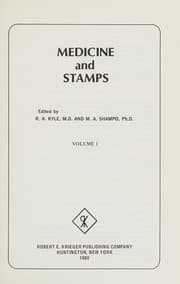Tapa de Medicine and stamps