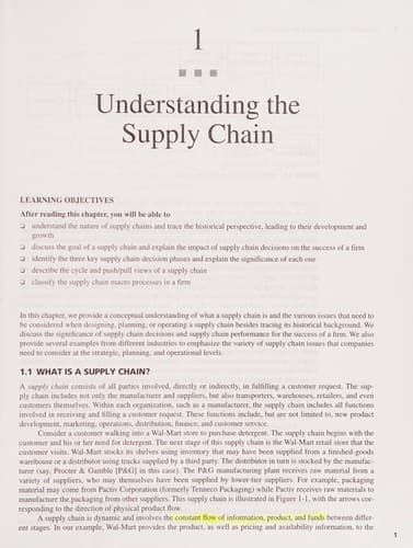Tapa de Supply chain management
