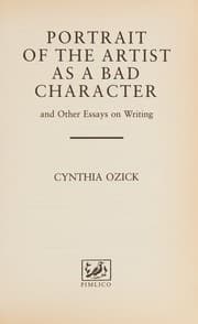 Tapa de Portrait of the artist as a bad character