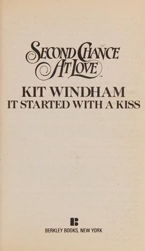 Tapa de It Started With a Kiss
