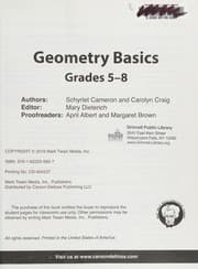 Tapa de Geometry basics