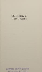 Tapa de The history of Tom Thumbe