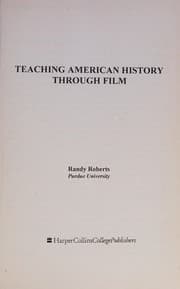 Tapa de Teaching American history through film