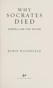 Tapa de Why Socrates died