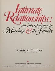 Tapa de Intimate relationships