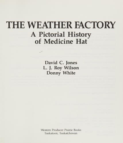 Tapa de The weather factory