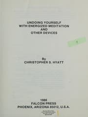 Tapa de Undoing Yourself with Energized Meditation and Other Devices