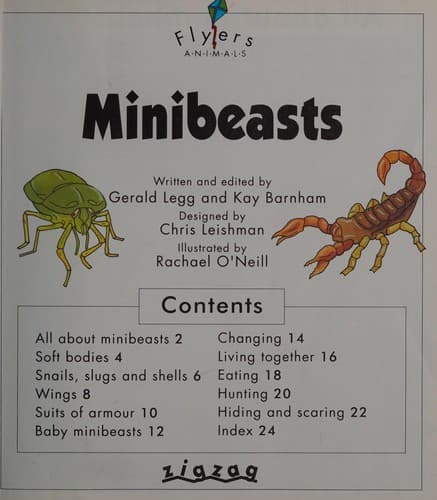 Tapa de Minibeasts