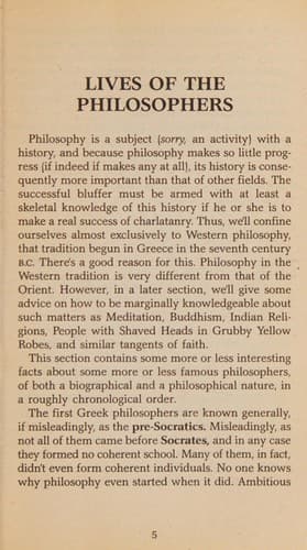 Tapa de Bluff your way in philosophy