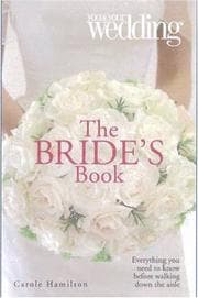 Tapa de The Bride's Book