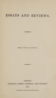 Tapa de Essays and reviews