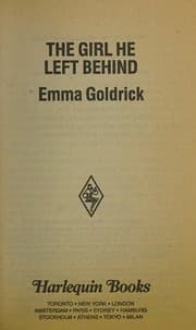 Tapa de The girl he left behind