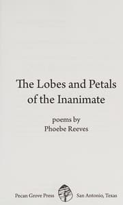 Tapa de The lobes and petals of the inanimate