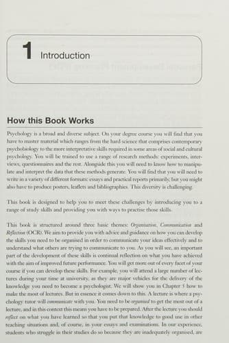 Tapa de Study skills for psychology