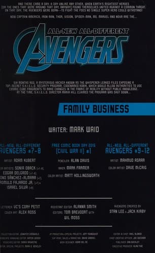 Tapa de All-new all-different Avengers