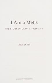 Tapa de I Am a Metis