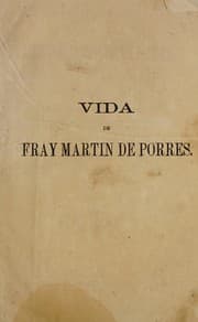 Tapa de Vida admirable del bienaventurado fray Martin de Porres