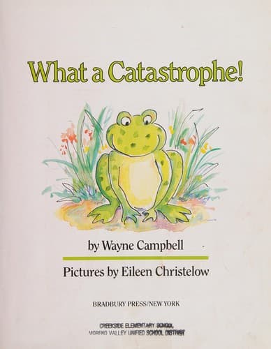 Tapa de What a Catastrophe!