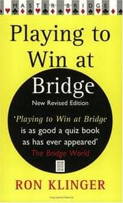 Tapa de Playing to Win at Bridge