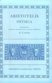 Tapa de Physica (Oxford Classical Texts Ser)