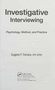 Tapa de Investigative Interviewing
