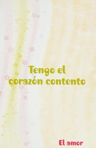 Tapa de Tengo el corazón contento