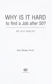 Tapa de Why is it hard to find a job after 50?