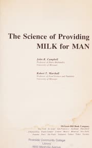 Tapa de The Science of Providing Milk for Man