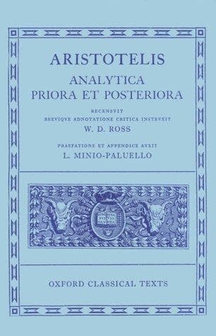 Tapa de Analytica Priora et Posteriora