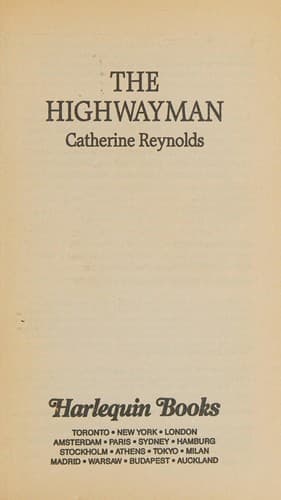 Tapa de Highwayman