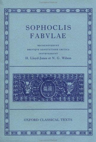 Tapa de Sophoclis Fabulae
