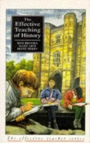 Tapa de The effective teaching of history