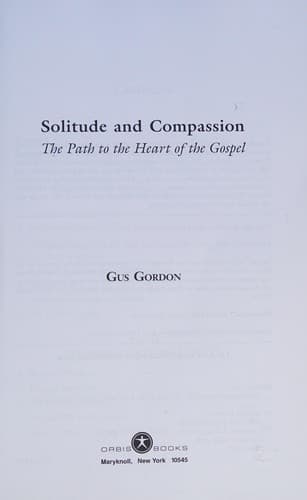 Tapa de Solitude and compassion