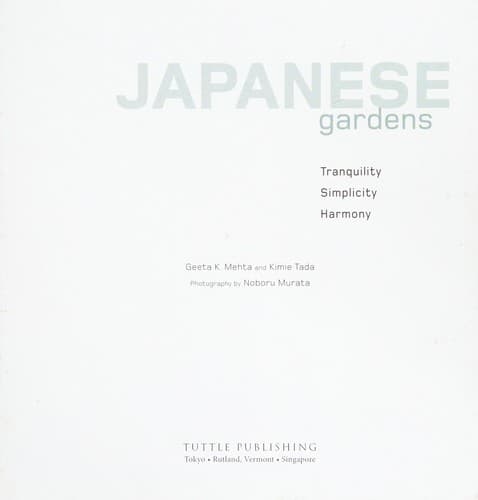 Tapa de Japanese gardens